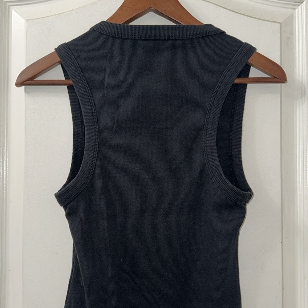James Perse Ribbed Tank Dress - Picture 5 of 5